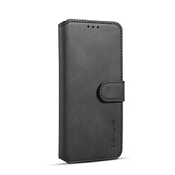 Wewoo Coque Étui à rabat Retro côté huile avec support logements pour cartes et portefeuille Galaxy S9 Noir