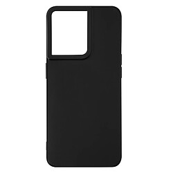 Avizar Coque Oppo Reno 8 5G Résistante Silicone Gel Souple Flexible Fine Légère Noir