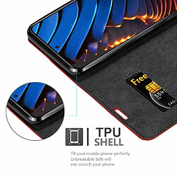 Acheter Cadorabo Coque Xiaomi POCO X3 GT Etui en Rouge