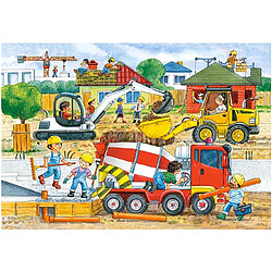 Castorland Puzzle 40 pièces maxi : Chantier de construction