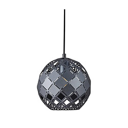 Luminaire Center Suspension Paulela Acier Noir