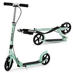 SOKE City Trottinette de Loisirs pour Utilisateurs Adultes, Adolescents et Enfants - pour Balade en Ville - Roulements ABEC-9 - Trottinettes pour Adultes avec Grandes Roues de 20 cm