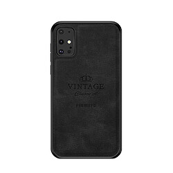 Coque en TPU + PU combo noir pour Samsung Galaxy S20 Plus