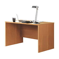 Pegane Bureau coloris merisier - longueur 150 x profondeur 75 cm