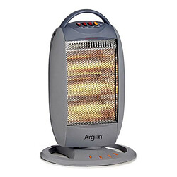 Argon Chauffage d'Appoint Halogène 1200 W Gris