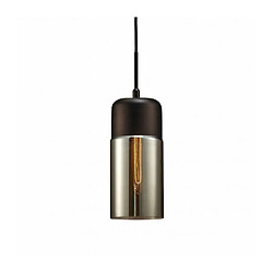 Acheter Luminaire Center Suspension design Mia Noir 1 ampoule 47cm