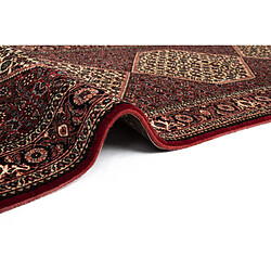 Avis Vidal Tapis de couloir en laine 298x85 rouge Bidjar