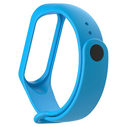 Bracelet en silicone unicolore bleu clair pour votre Xiaomi Mi Band 4