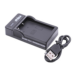 vhbw chargeur Micro USB avec câble pour appareil photo Nikon D3000, D40, D40x, D5000, D60