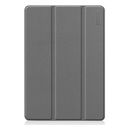 Etui en PU avec support tri-pliure couleur gris pour votre Apple iPad 10.2 (2019)