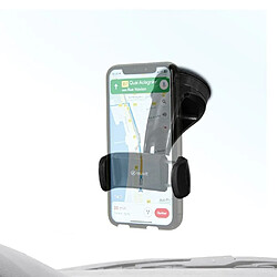 Avis Muvit Support Voiture pour Smartphones Rotatif à 360° avec Pince Extensible à 80mm Noir