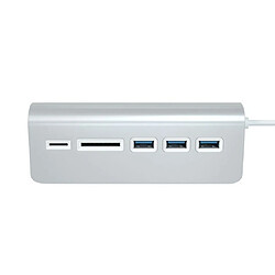 Acheter Satechi HUB Multiports USB 3.0 5Gbps avec Lecteurs de Cartes SD et Micro SD Argent