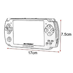 Acheter Universal Portable 4,3 pouces 480 * 272 TFT Affichage Console de jeu de musique vidéo d'affichage TFT