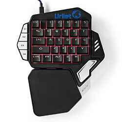 NC Pack GAMER PRO-MK4 SOURIS + CLAVIER Une seule Main Tapis Ergonomique