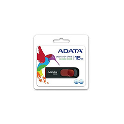 Adata - Memory Stick C008 (AC008-16G-RKD) - Clé USB 2.0, 16 Go - Noir