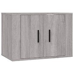 Avis vidaXL Ensemble de meubles TV 4 pcs Sonoma gris Bois d'ingénierie