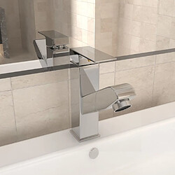 vidaXL Robinet de lavabo rétractable Finition chromée 157x172 mm