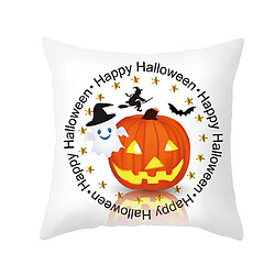 Acheter P110 4pcs 45 * 45cm Halloween Motif Pumpkin Modèle Taie d'oreiller Maison de vacances Décoration Taie d'oreiller Sofa Coussin Coussin