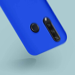 Avis Avizar Coque Huawei Y6p Silicone Semi-rigide Finition Soft Touch Bleu