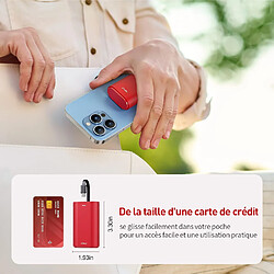 Avis SANAG Compact Batterie Externe 9000Mah Chargeur Portable Avec Câble Intégré, Mini Power Bank Compatible Avec Iphone 14/14 Plus/14 Pro /13/13 Mini/13 Pro /12/12 Mini/12 Pro/11/Xr/Xs/X/8/7/6