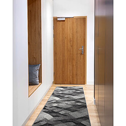 Acheter RUGSX Tapis de couloir SILVER Palanga gris 90 cm 90x190 cm