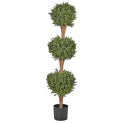 Beliani Plante artificielle BUXUS BALL TREE 154 cm