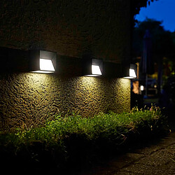 Avis Luxform Applique murale de jardin LED solaire Intelligente Skye 15 lm