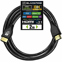 Câble HDMI Blackfire ULTRA Noir