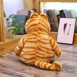 Universal 45cm Poils courts chat gros Garfield chat peluche animal peluche paresseux chat chien peau simulation chat peluche cadeau amoureux des animaux de compagnie | Peluches et animaux peluches