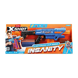 BigBuy Fun Pistolet à Fléchettes X-Shot Insanity clip 80 x 40 cm