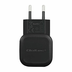 Acheter QOLTEC 50184 Qoltec AC adapter for Smartphone / Tablet | 12W | 5V | 2.4A | USB + USB typC