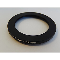 vhbw Filtre adaptateur Step Down 49 mm-37 mm noir pour appareil photo Agfa, Agfaphoto, Canon, Casio, Fujifilm, Kodak, Minolta, Nikon, Olympus