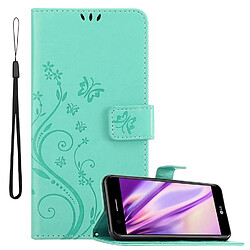 Cadorabo Coque LG K10 2017 Etui en Turquoise