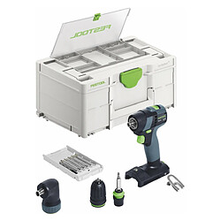 Festool TXS 18-Basic-Set Perceuse-visseuse sans fil 40Nm Brushless 18V + Systainer - sans batterie, sans chargeur (577335)