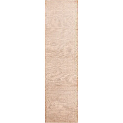 Vidal Tapis de couloir en laine 300x79 brun Darya