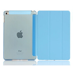 Wewoo Housse Étui Coque Etui à rabat horizontal Pure Color Merge pour iPad Mini 2019 / iPad 4avec support Bleu