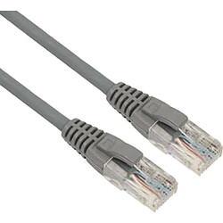 DCU TECNOLOGIC CONNECTION UTP CAT6 GRAY 1M