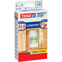 tesa Moustiquaire COMFORT portes, 2x (0,65 m x 2,20 m) ()