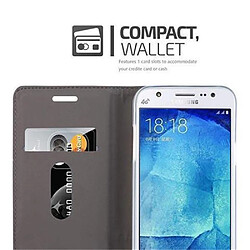 Acheter Cadorabo Coque Samsung Galaxy J5 2015 Etui en Gris