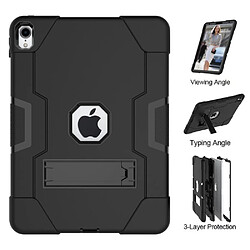 Coque en TPU hybride antichoc tout noir pour votre Apple iPad Pro 11-inch (2018)