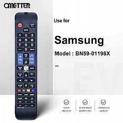 GUPBOO Télécommande Universelle de Rechange pour télécommande Samsung Smart TV BN5