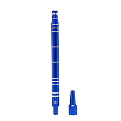 Manche Silverline Color Giant 30cm DUD Shisha Bleu roi