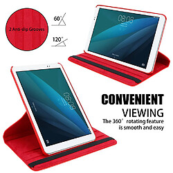 Cadorabo Coque Huawei MediaPad T1 10 (10.0 Zoll) Etui en Rouge pas cher