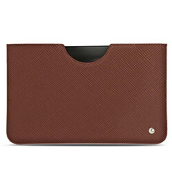 Pochette cuir Samsung Galaxy Tab S8 - Pochette - Marron délicat ( Pantone #95614d) - NOREVE