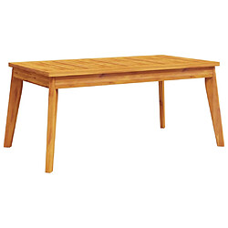 Acheter vidaXL Table à manger de jardin 100x55x45 cm bois massif d'acacia