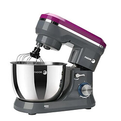 Robot pâtissier multifonction 5l 1000w gris/prune - fg632 - FAGOR