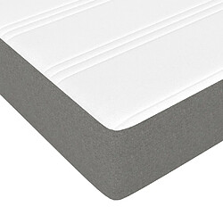 Acheter Maison Chic Matelas de lit à ressorts ensachés, Matelas doux gris foncé 120x190x20 cm -GKD41911