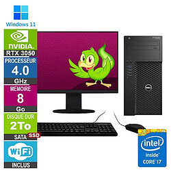 Dell PC Gamer LPG-3620 i7-6700 4.00GHz 8Go/2To SSD/RTX 3050/22" - Reconditionné