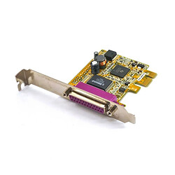 Carte Parallèle Exsys EX-44010 DB-25 IEEE1284 PCI-e High Profile - Occasion