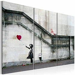 Paris Prix Tableau Imprimé Girl with a Balloon - Banksy 60 x 90 cm